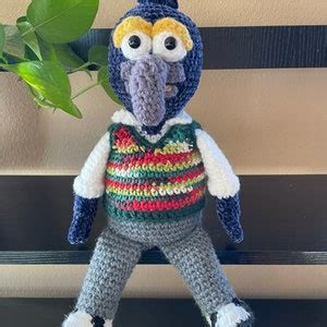 Crochet Amigurumi Gonzo And Camilla Dolls Sold As A Set Etsy