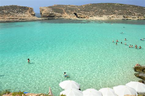 The Most Beautiful Spot In Malta Blue Lagoon Comino Island