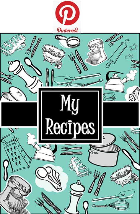 Printable Recipe Book Cover Template - Printable Word Searches