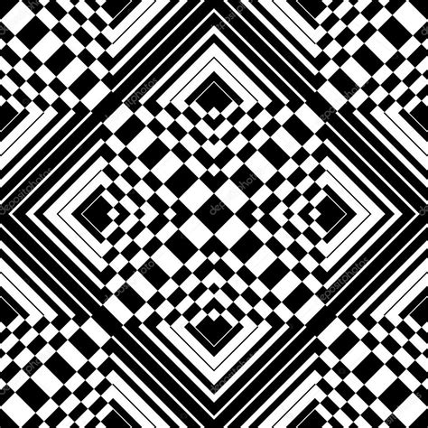 Seamless Op Art Pattern Stock Vector Troyka