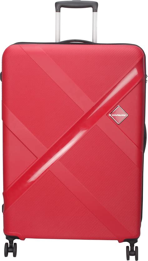 American Tourister Kamiliant Polypropylene Cms Red Hardsided Cabin