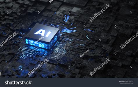 Ai Artificial Intelligence Concept3d Renderingconceptual Image Stock