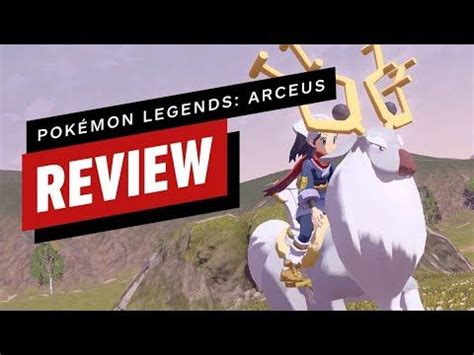 Pokemon Legends Arceus Review Pokemon Video Game Reviews Legend