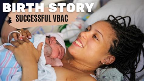 Successful Vbac Birth Story L Positive Induction With Foley Balloon