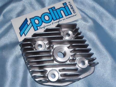 Cylinder head Ø47mm for kit 70cc normal cast iron POLINI on scooter