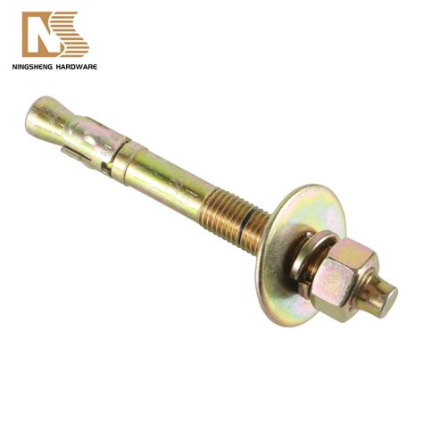 Zinc Plated Concrete Wedge Anchors Expansion Bolts For Fastening