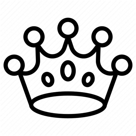 Crown Miscellaneous Monarchy King Queen Royalty Fashion Icon