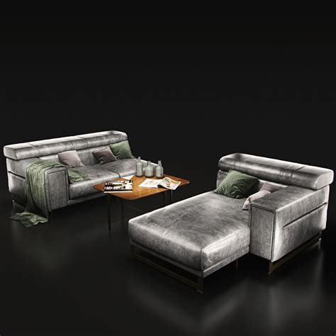 Sofa Natuzzi Etoile 3d Model 27 Fbx Max Obj Free3d