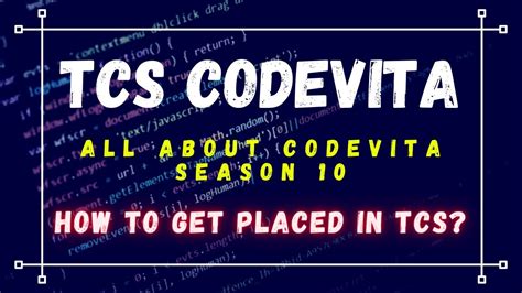 Tcs Codevita Season All About Codevita How To Get Placed In Tcs