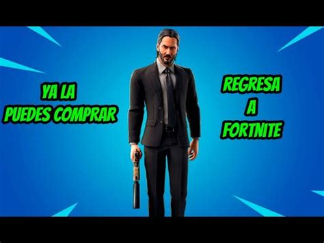 TIENDA FORTNITE REGRESA JOHN WICK YouTube