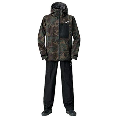 Daiwa Gore-Tex product pack light rain suit DR-1908 green duck 2XL ...