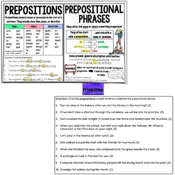 Parts Of Speech Flipbook With Anchor Charts And Worksheets By Deb Hanson