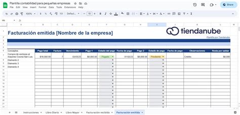 Cómo llevar tu contabilidad en Excel plantilla de Tiendanube gratis