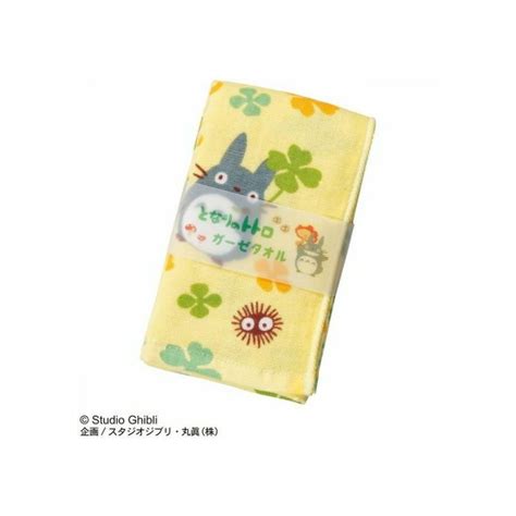 Towel Clover and Totoro My Neighbor Totoro - Meccha Japan