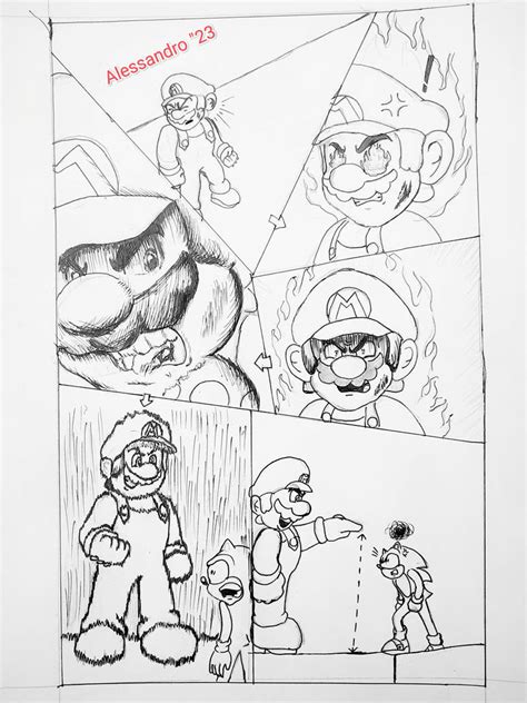 Mario Vs Sonic: The Second Preview. by alemaopro09 on DeviantArt