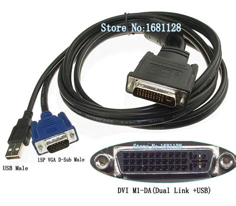 35p 305 Projector Computer Cable Dvi M1 Da To 15p Vga D Subusb Line