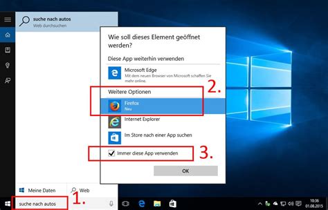 Windows 10 Standardbrowser festlegen ändern so geht s