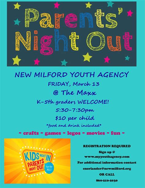 Parents and children always enjoy Parents Night Out! – New Milford ...