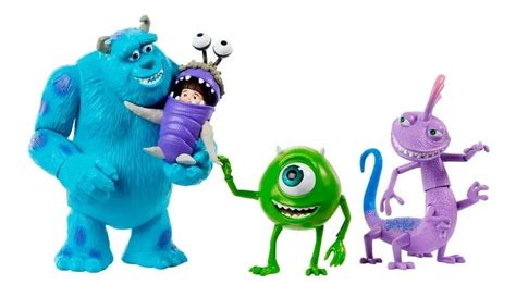 Disney Pixar Monstros S A Kit Personagens Monstruosos