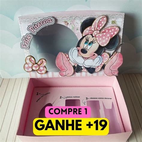 Arquivo De Corte Mini Confeiteiro Minnie Rosa Elo