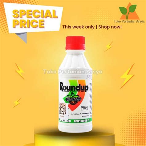 Promo Roundup Sl Ml Obat Pembasmi Rumput Liar Gulma