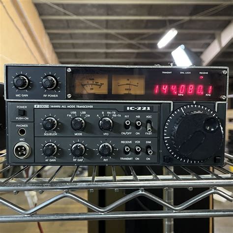 Yahoo オークション ICOM IC 221 VHF TRANSCEIVER アイコム 無線機