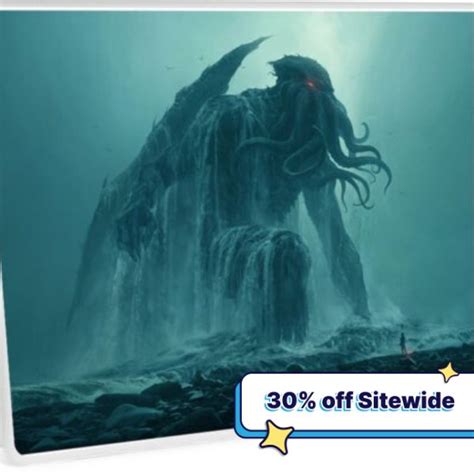 Cthulhu Ascending Laptop Skin For Sale By Andree Wallin Arte