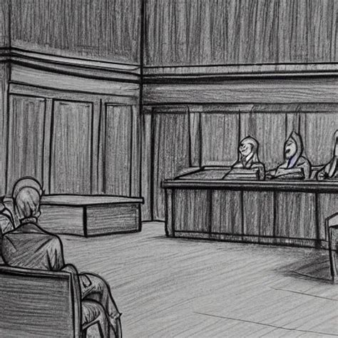 Elmo In Court Pencil Court Sketch Intricate Highly Stable