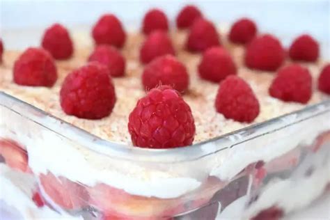 Tiramisu Aux Framboises Avec Thermomix Recette Thermomix