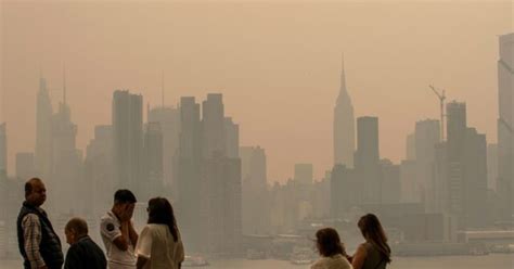 Wildfire Smoke Brings Air Quality Health Advisories To New York