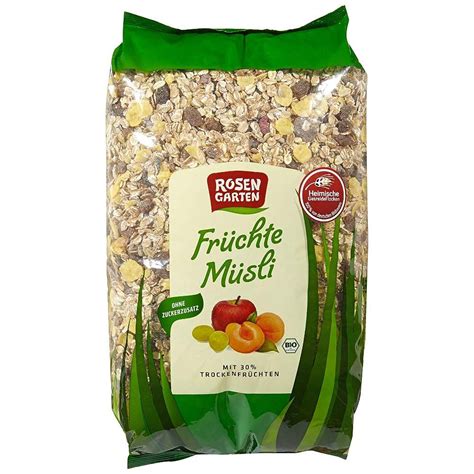 Rosengarten Bio Müsli Früchte 2 kg Shop Apotheke