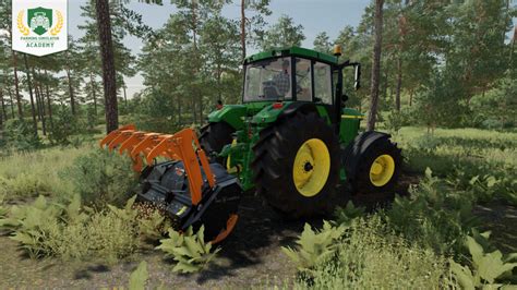 Farming Simulator 22 Forestry Mulching Tree Stumps Tutorial