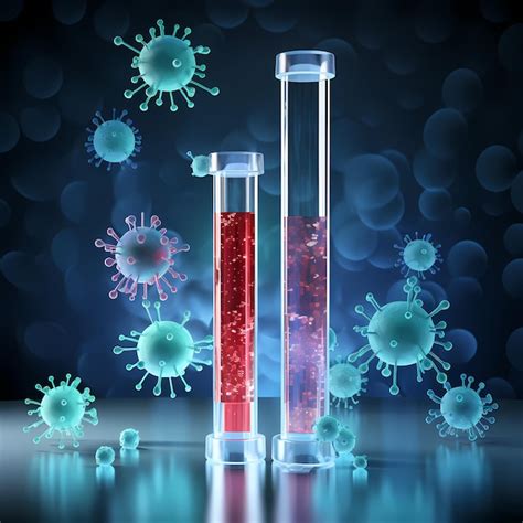 Premium AI Image | virology vector