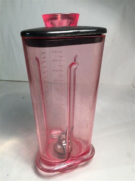 Vintage Nutone Pink Blender Pitcher For Model 220 Or 221 Food Center