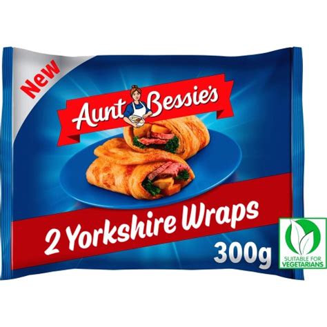 Aunt Bessie S 2 Yorkshire Pudding Wraps 300g Compare Prices Where