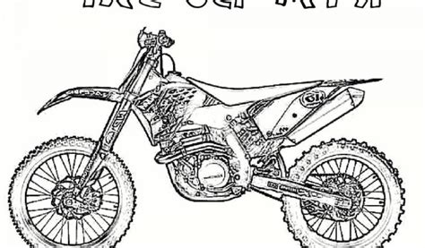 Coloriage De Moto Cross Ktm A Imprimer Inspirant Photographie Coloriage