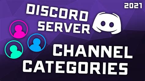 How To Setup Discord Server Categories To Sort Text Voice