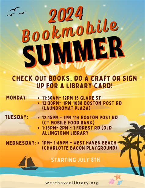 Bookmobile Info West Haven Public Library