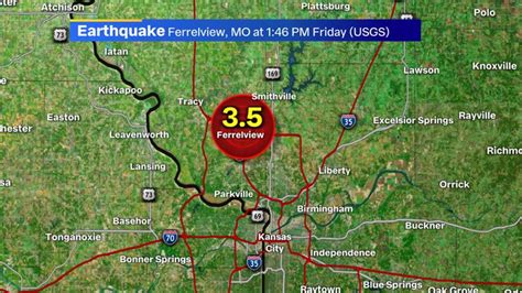 Small Earthquake Hits Kansas City Area Friday