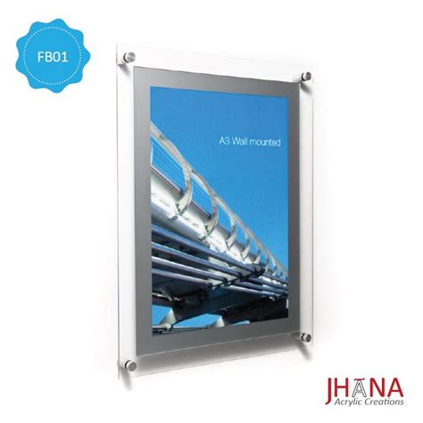 Jual Acrylic Frame A0 3mm Bingkai Akrilik Poster Shopee Indonesia