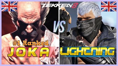 Tekken 8 Joka 1 Ranked Heihachi Vs Lightning Bryan Leaderboard No