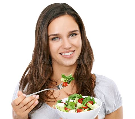 Health Nutrition And Salad Portrait Of Woman For Wellness Diet With