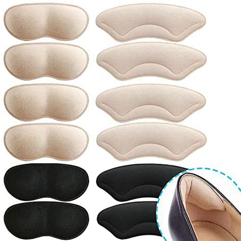 Comfowner 6 Pairs Premium Heel Cushion Pads Inserts Grips Liners For Men Womenback Of Heel