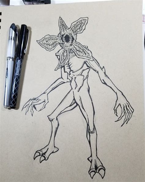 Stranger Things Drawing Demogorgon, Unique Suggestions How To Draw ...