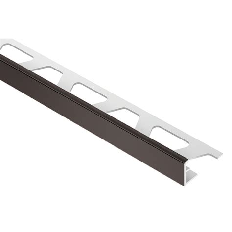 Schluter Schiene Edge Trim 18in Aluminum Black Floor And Decor