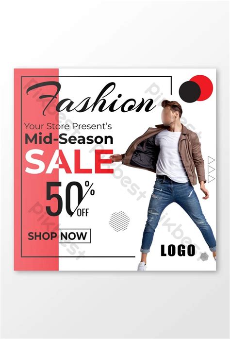 Mid Season Fashion Sale Social Media Post Design Ai Free Download