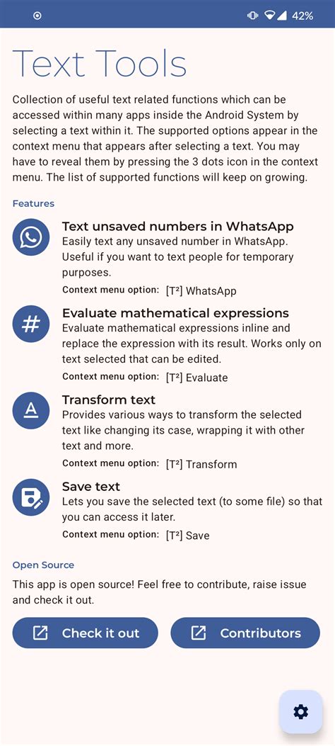 Text Tools F Droid Free And Open Source Android App Repository