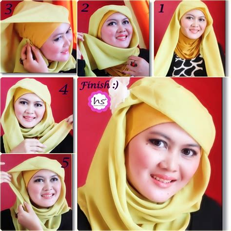 Hijab Mode: TUTORIAL COTTON SCARF