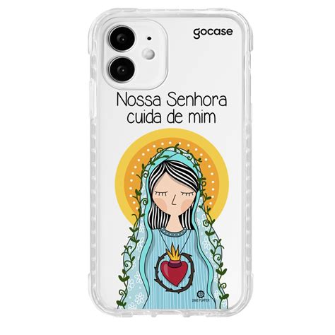 Capa Capinha Gocase Iphone Xr Pro Max Cuida De Mim