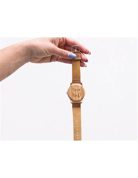 Reloj De Madera Personalizado Reloj De Pulsera